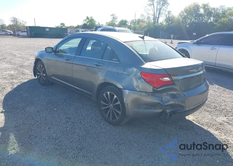 2013 Chrysler 200 Touring from USA, damaged, VIN 1C3CCBBBXDN684521